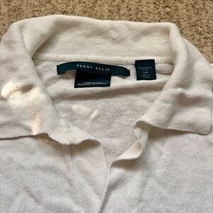 Perry Ellis linen lightweight shirt. Never worn.